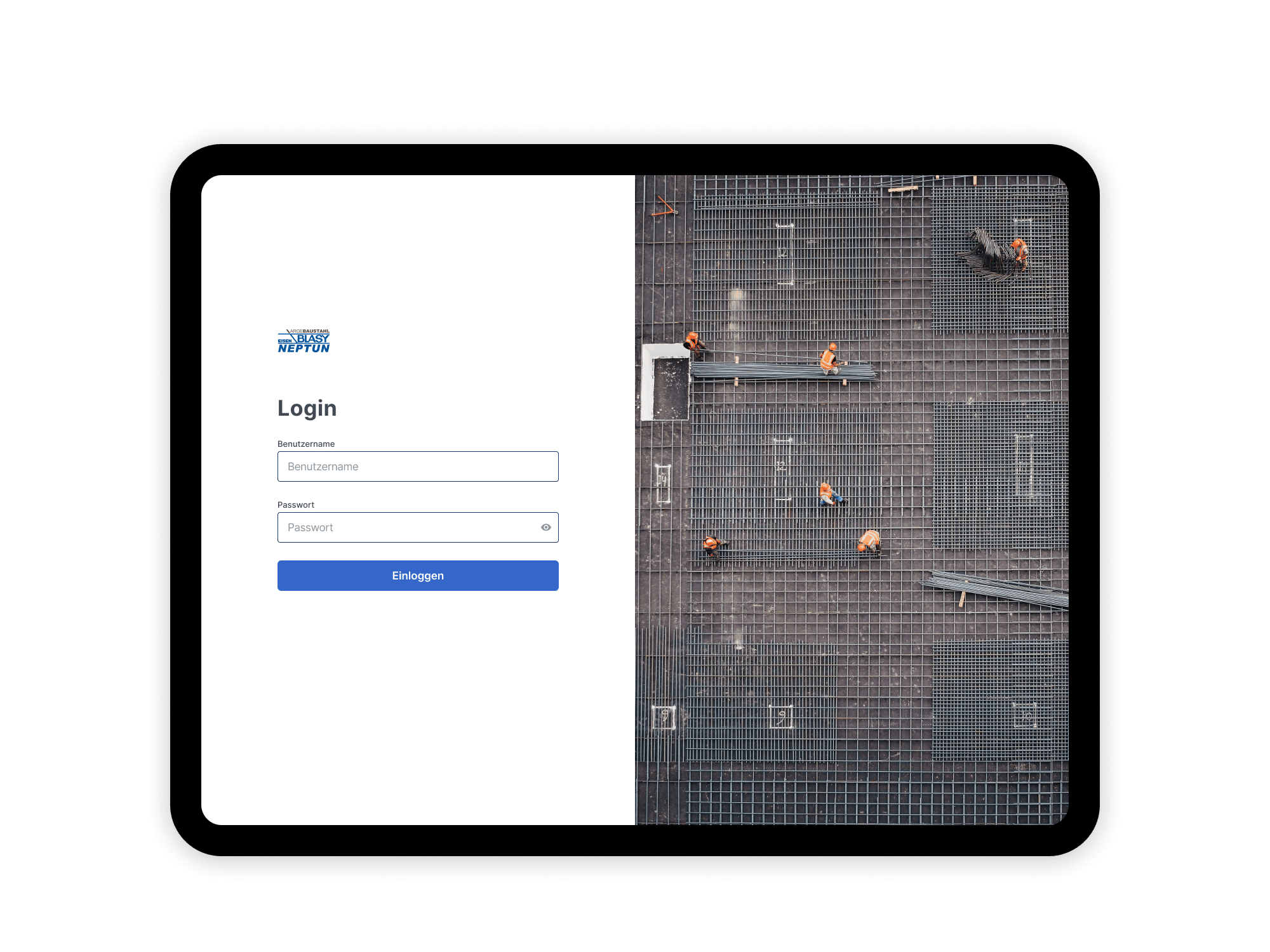Blasy VerlegeApp: PM for Construction