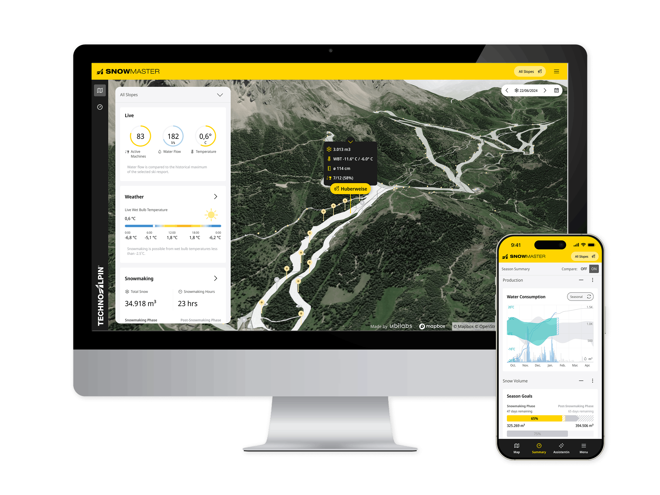 Snowmaster resort management software